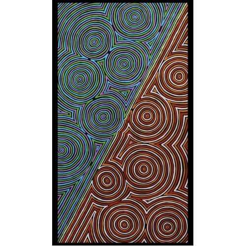 Ngurambang Aboriginal Art Marbaamarbaa Panel DV3626