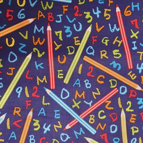 Novelty Numbers Alphabet Pencils School