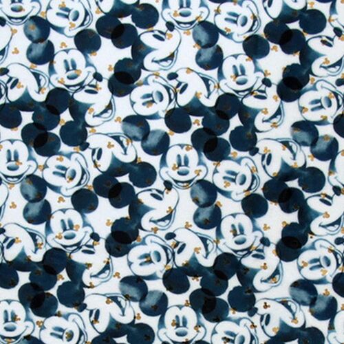 Minky Metallic Mickey Mouse 1/2m 006