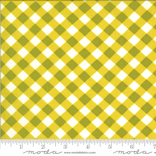 A Blooming Bunch GIngham Check Citrine 40046 18