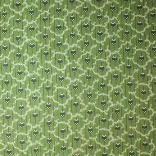 Fabric Remnant -Temperature Green Collection 94cm