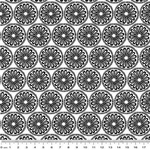 Night & Day Medallion White/Black 10400-99