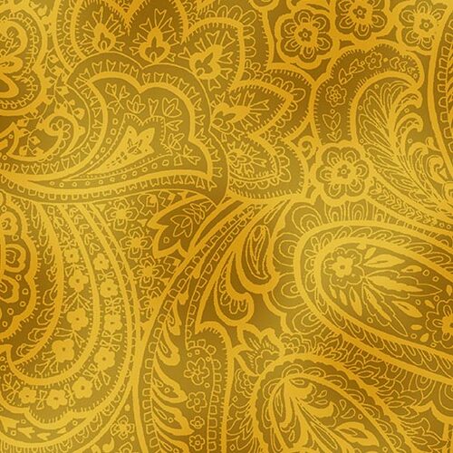 Radiant Paisley Blender Butternut 9747-33