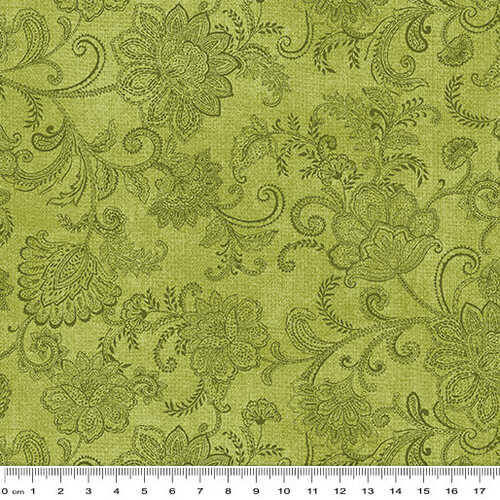 Accent on Sunflowers Livingston Floral Green 10216-42