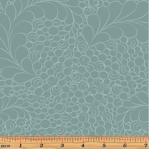 Words to Quilt By Happy Feather Teal 6972-84