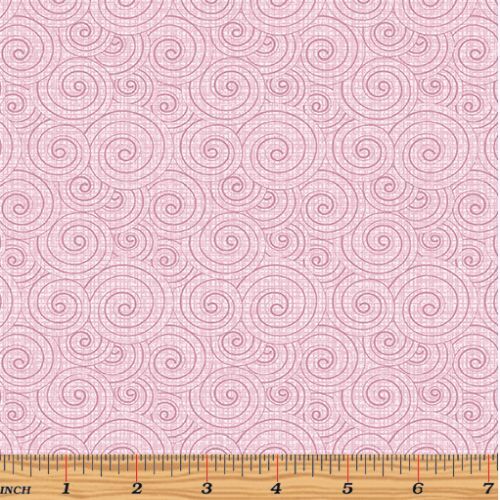 Words to Quilt By Swirl Pink 6977-01