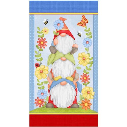 Gnome is Where Your Garden Panel 24"