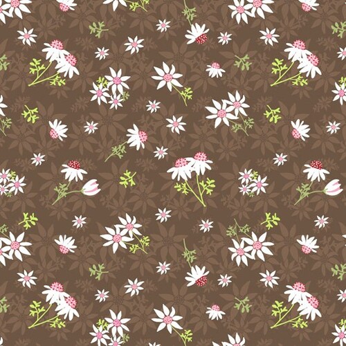 Roaming the Mallee Australian Floral Brown E1