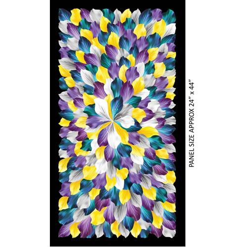 Petal Paradise Panel Multi 9871-99 - 29"