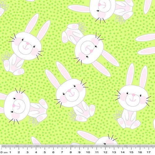Hippity Hoppity Bunny Rabbits Hop Green 9759-04