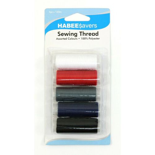 General Purpose Sewing Thread 5 Pack