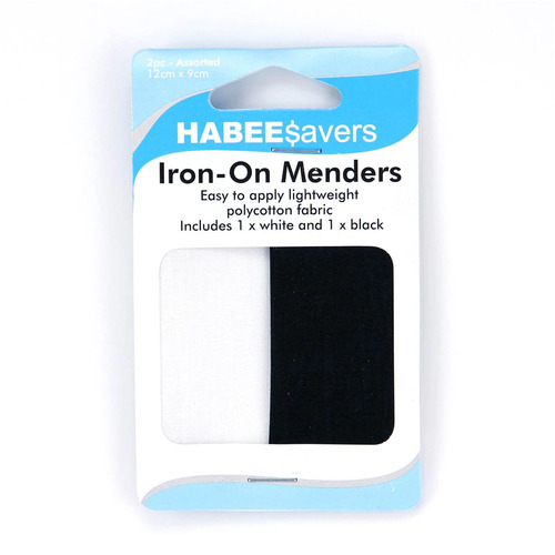 Habee Savers Iron-On Menders  2 pack