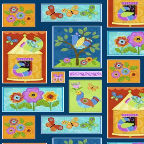 * SALE * Flight of Fancy Patch By the Metre