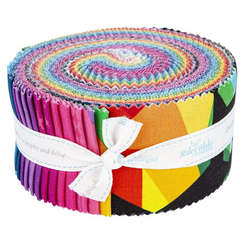 Create Colour 2.5" Fabric Rolie Polie Strips