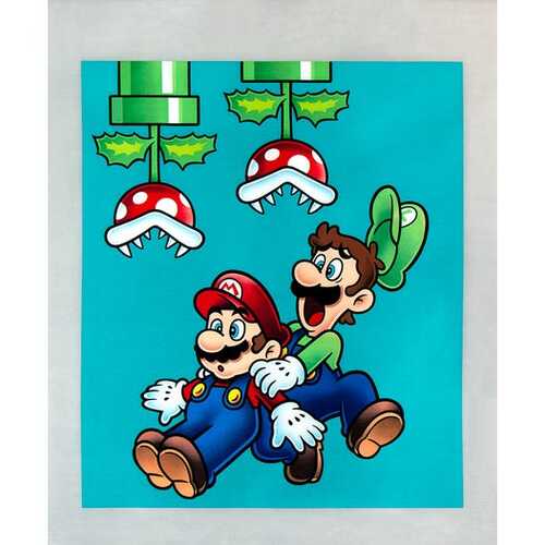Licensed Nintendo Super Mario Quilt Panel