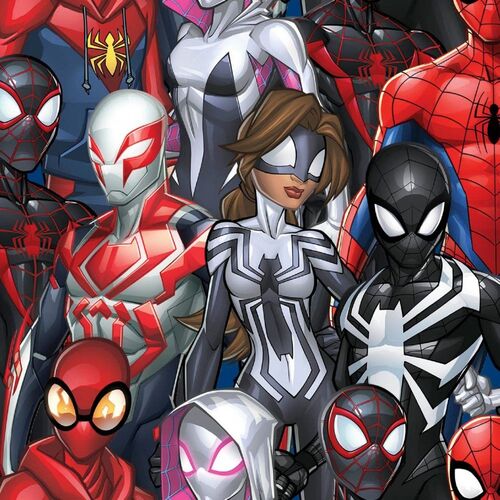 Licensed Marvel Spiderman Digital Fabric