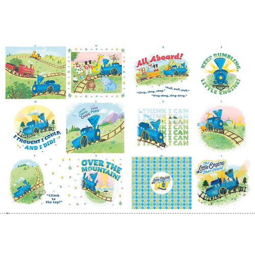 The Little Engine That Could Trains Soft Book Panel