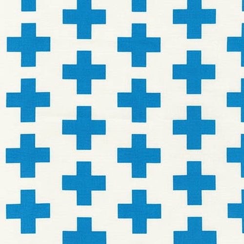 Geo Pop Cross Blue