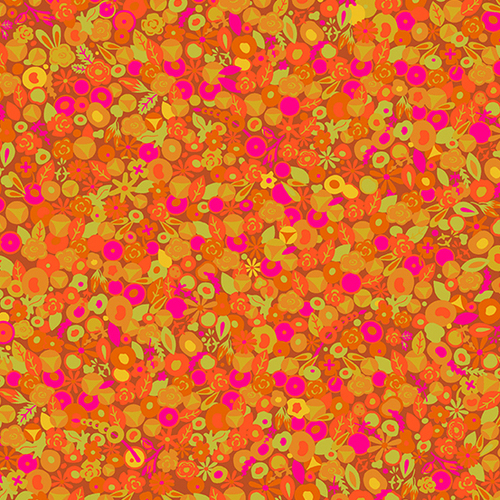 Sun Print 2021 Tuesday Floral Marigold 8902/O