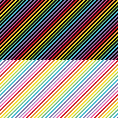 Carnival Rainbow Diagonal Stripe Multi DV3256