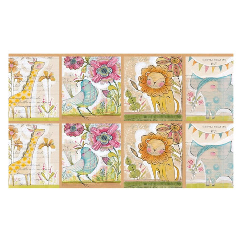 Hello World Welcoming Animal Panel 112.103.01.1
