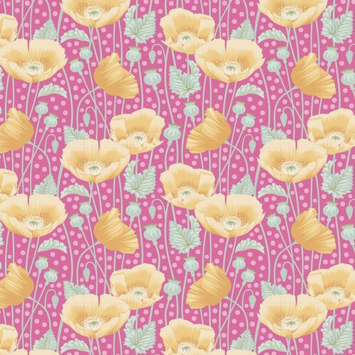 Tilda Gardenlife Poppies Pink 100303