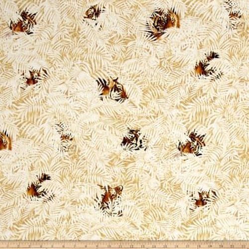Tiger Kingdom Wild Animal Print
