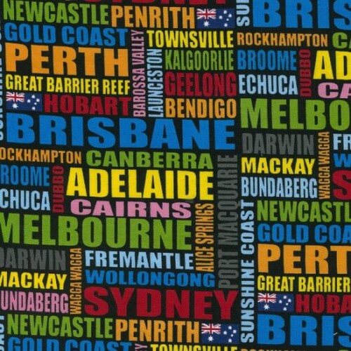 Cities of Australia Multi Bright