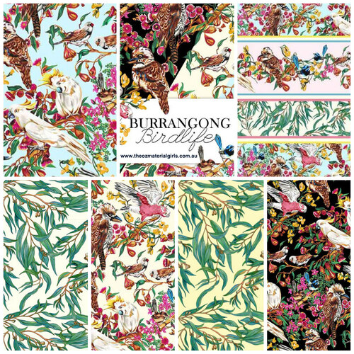 Burrangong Birdlife Australian Birds Fabric Bundle