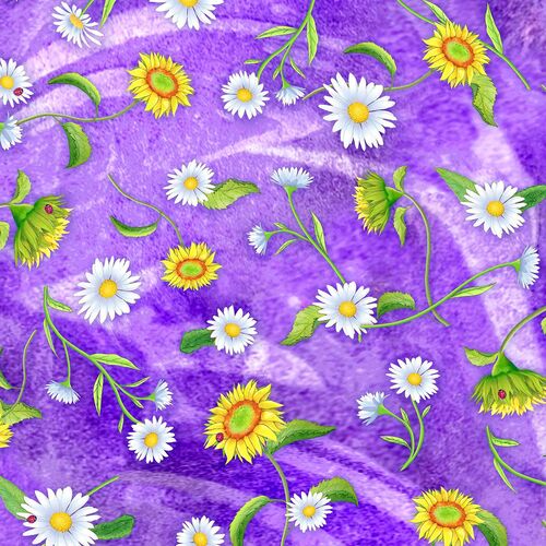Flower Jewels Daisy Floral 4264C