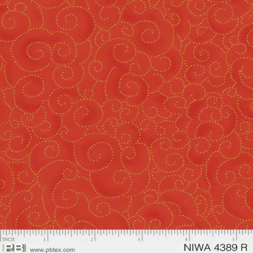 Niwa Metallic Oriental Swirl 4389R