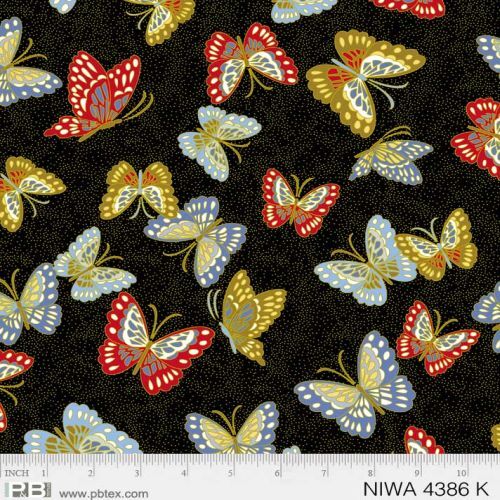 Niwa Metallic Oriental Butterfy 4386 K