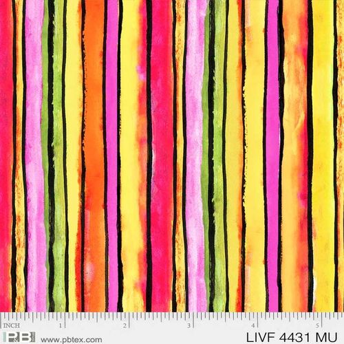 Living Farm Stripe Multi 4431 MU