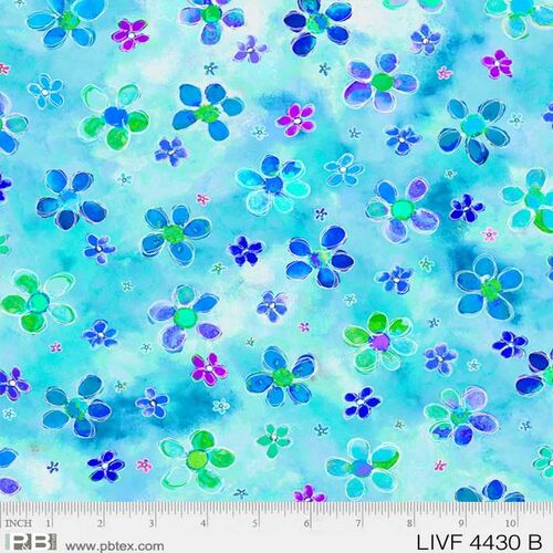 Living Farm Scattered Floral 4430 B