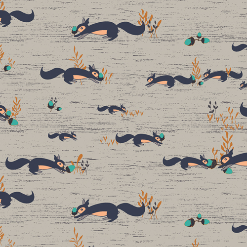 Little Forester Fusion Squirrels At Play 2205