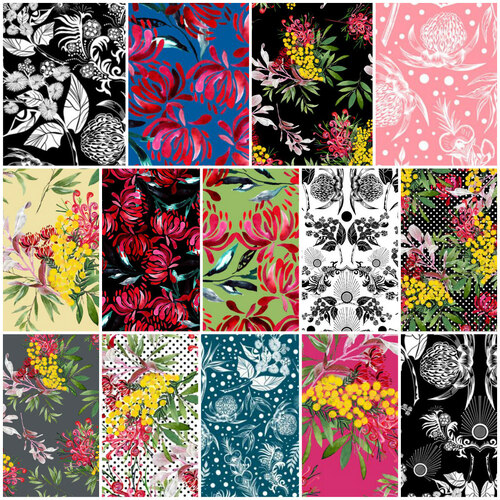 Botanicum Bliss Wildflowers Fat Quarter Bundle