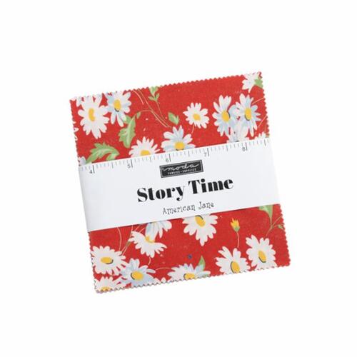 Moda Story Time Retro Vintage 5" Charm Squares