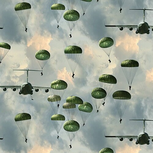 Air Force Centenary C-17 Globemaster Paratroopers Q