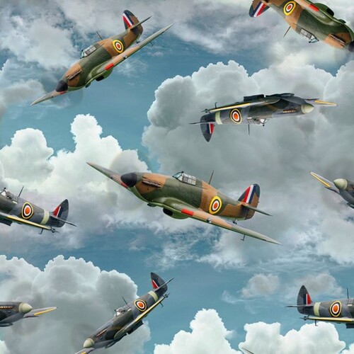 Air Force Centenary Hurricane Spitfires Aircraft Sky I