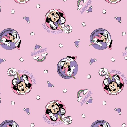 Licensed Disney Minnie Mouse Unicorn Dreams