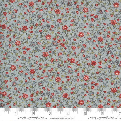 Moda Jardin De Fleurs Floral Ciel Blue 13895 16