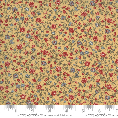 Moda Jardin De Fleurs Floral Saffron 13895 13