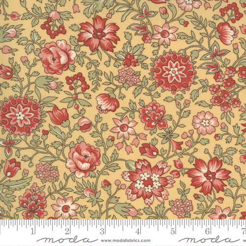 Moda Jardin De Fleurs Floral Saffron 13894 16