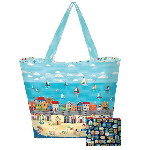 Beside the Sea Beach Bag and Pouch Fabric Kit
