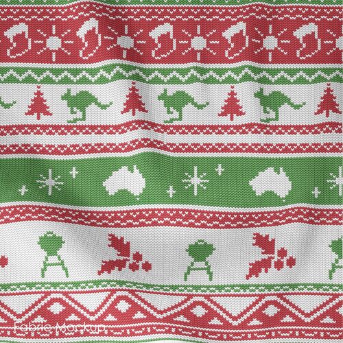 Aussie Friends Festive Fun Christmas Stripe DV3695 