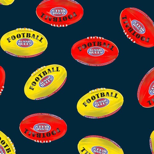 Outdoor Aussie Rules AFL Sports Balls Navy H