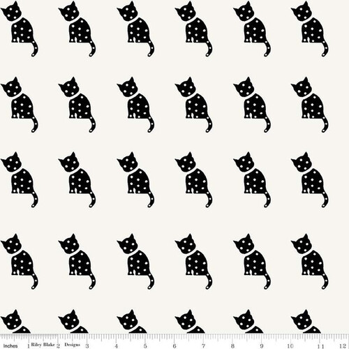 Old Made Stamp Cats White 10599