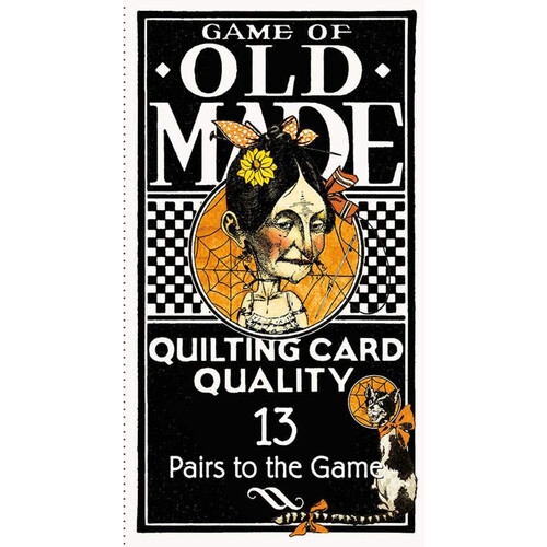 Old Made Quilting Card main Panel 24" 10590