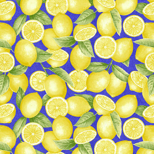 Just Lemons Tossed Blue 9345-74