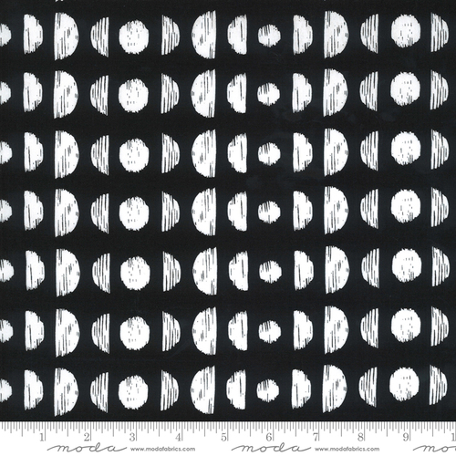 Moda Illustrations Ink Phases Geo Black 11504 15